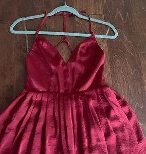 NBD Red Mini Dress thumbnail 3