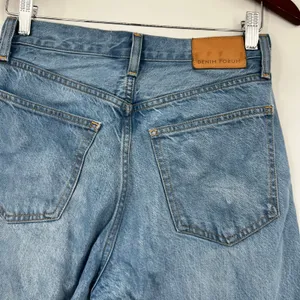 Aritzia Denim Forum The ‘90s So-Soft Hi-Rise Baggy Jean relaxed fit blue pockets size 26 thumbnail 4