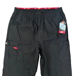 NWT Dickies EDS Scrub Pants Women's Size L Black thumbnail 2