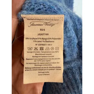 American Vintage East Alpaca/wool blend oversized cardigan XS/S thumbnail 3