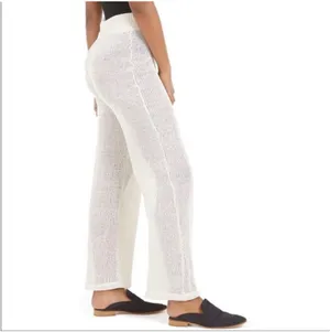 Free People Summer Nights Wide Leg Knit Pants Size Xtra Small thumbnail 2