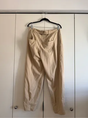 Free people barrel tan trousers thumbnail 4