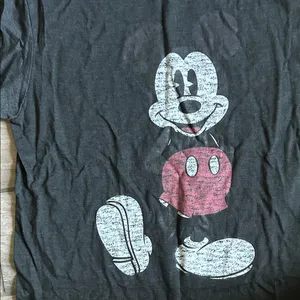 Disney Black Short Sleeve Tee with Red Graphic thumbnail 4
