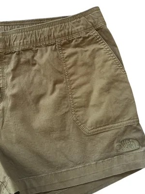 EUC The North Face Pull-On Utility Shorts Green Size Xl thumbnail 2