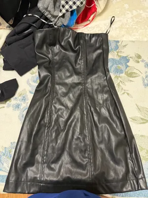 Leather Princess Polly Dress Mini thumbnail 1