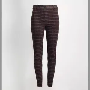Loft High Waist Karen Plaid Skinny Preppy dark academia Ankle Pant size 6 thumbnail 2