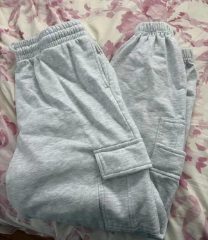 Grey Cargo Garage Sweatpants thumbnail 1