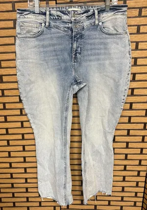 M Jeans By Maurice’s Curvy‎ High Rise Kick Boot Ankle Jeans Size 14 thumbnail 1