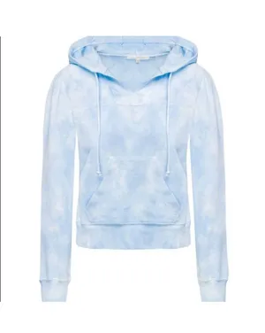 Love Shack Fancy Kirby Blue TieDye Hoodie thumbnail 2