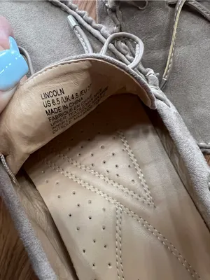 Tan Suede Loafers with Bow Detail thumbnail 2