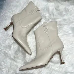 Sam Edelman “Moe” Stiletto Western Cowgirl Boots A14‎ thumbnail 3