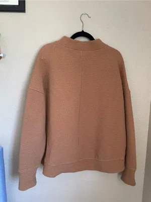 Calia by Carrie Underwood Cloud Mock Neck Pullover Size 1X Golden Taffy Extended thumbnail 11
