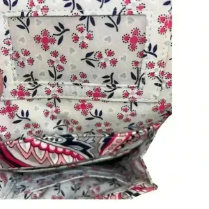 Vera Bradley Iconic Turnabout, Shoulder Bag, Microfibre Women's floral colorful thumbnail 3