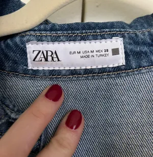 ZARA Denim Mini Dress thumbnail 5