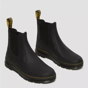 Dr. Marten’s Embury‎ Leather Casual Chelsea Boot Wyoming Black 6 thumbnail 2