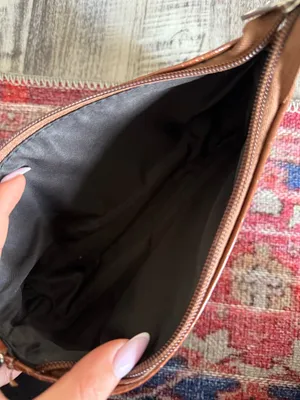 Shein Brown Crocodile Baguette Bag thumbnail 5