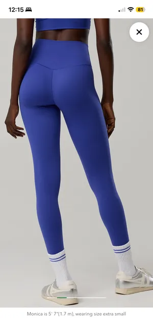 Aerie blue leggings thumbnail 3
