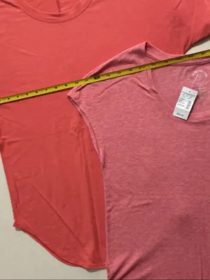 The North Face Women's Short Sleeve Scoop Neck Tee Duo - Coral & Dusty Rose thumbnail 7