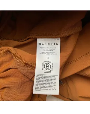 Athleta Athleta Women's Vibrant Orange Joggers  thumbnail 10