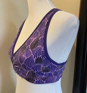 Champion Medium Purple Sports Bra thumbnail 2