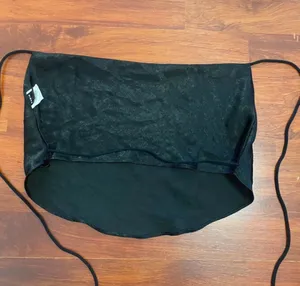 SheIn Black backless tie top thumbnail 2