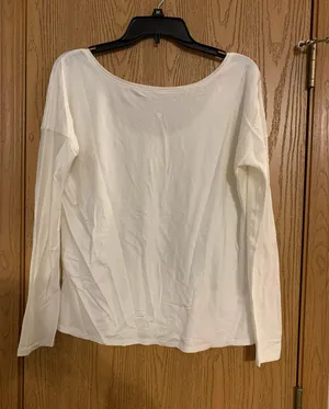 Lululemon White Long Sleeve Top thumbnail 2