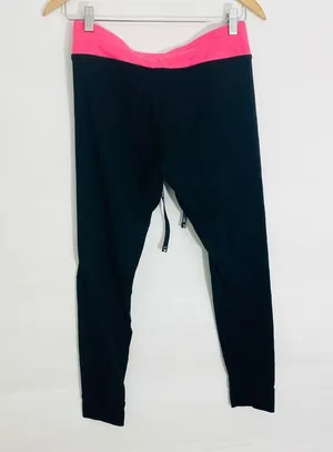 Victoria’s Secret PINK sweatpant jogger leggings pink drawstring waistband med thumbnail 4