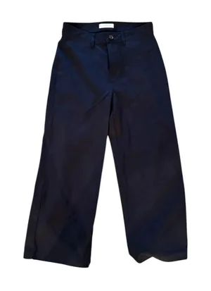 NWT Amour Vert Navy Wide Leg Utility Pant thumbnail 1