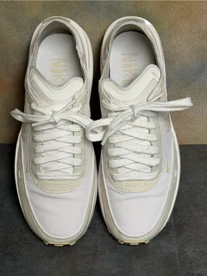 Nike Waffle One Essentials Women Sneakers DM7604-100 Summit White Fossil Sz 8.5 thumbnail 9