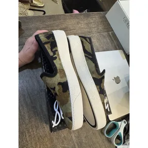 Sam Edelman Becker Camouflage Calf Hair Sneakers Womens Size 8.5 Slip On thumbnail 6