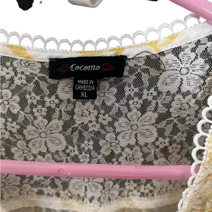 Cocomo Floral Lace Top - Cream and Yellow thumbnail 2
