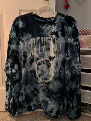 Zeta Tau Alpha Sweater Blue Size L thumbnail 1