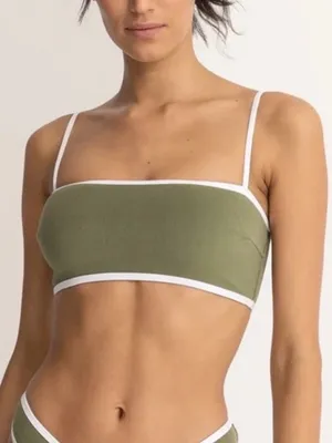 Rhythm. Terry Bandeau Bikini Top thumbnail 1