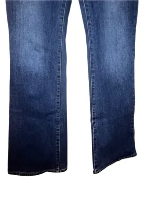 Kut From The Kloth Nicole High Rise Bootcut Dark Wash Denim Jeans thumbnail 4