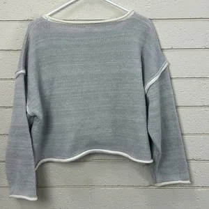 POL Gray Sweater size S thumbnail 7
