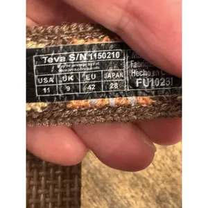 Teva Women's Flatform Universal Sandal Crochet Size 11 Gorpcore thumbnail 9