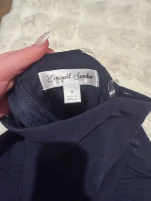 Dry Goods Navy mini dress thumbnail 2