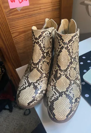 Michael Shannon By  Snakeskin Booties thumbnail 3