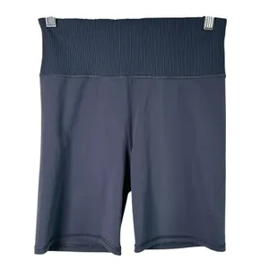 Vuori Rib Studio Bike Shorts Gray thumbnail 3