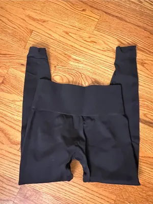Set Active High Waist Black Leggings thumbnail 3