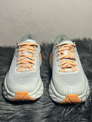 Hoka One One Bondi 7 Running Gray Harbor Mist Comfort Sneakers Size 5.5 thumbnail 5
