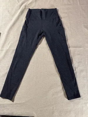 OFFLINE by Aerie The Hugger Leggings Womens Medium Gray High Rise Pocket thumbnail 1