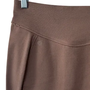 NEW Lululemon Scuba‎ Mid Rise Mini Skirt Color Taupe Athleisure Comfort Chic S thumbnail 6