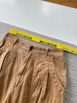 Universal Threads Camel Tan Barrel Leg Utility Tapered Pants Sz 4 thumbnail 5