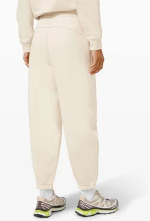 Lululemon Relaxed Fit French Terry Jogger White Opal 6 thumbnail 5