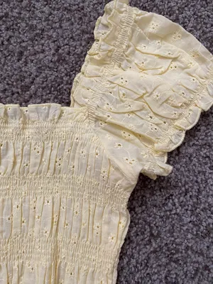 Yellow Crop Top thumbnail 3