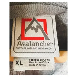 Avalanche Grey Women’s Cozy Athletic Running Sweatshirt Full Zip Jacket SZ XL thumbnail 5