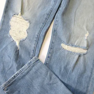 NWT Mother Superior The Huffy Skimp in Rope's End Destroyed Jeans 27 thumbnail 6