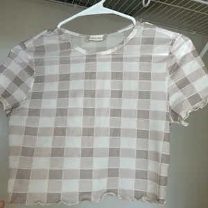 Altar’d State sheer mesh t-shirt size S thumbnail 1