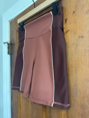 Abercrombie Athletics YPB Brown Biker Shorts thumbnail 5